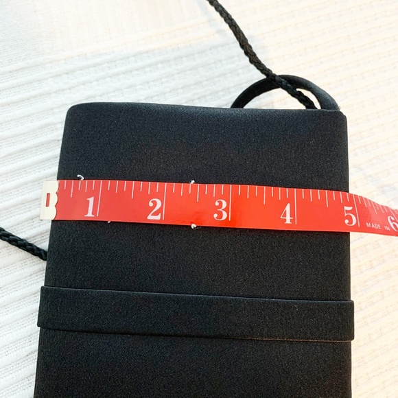 Gunne Sax by Jessica McClintock Black Evening Bag - Picture 8 of 9